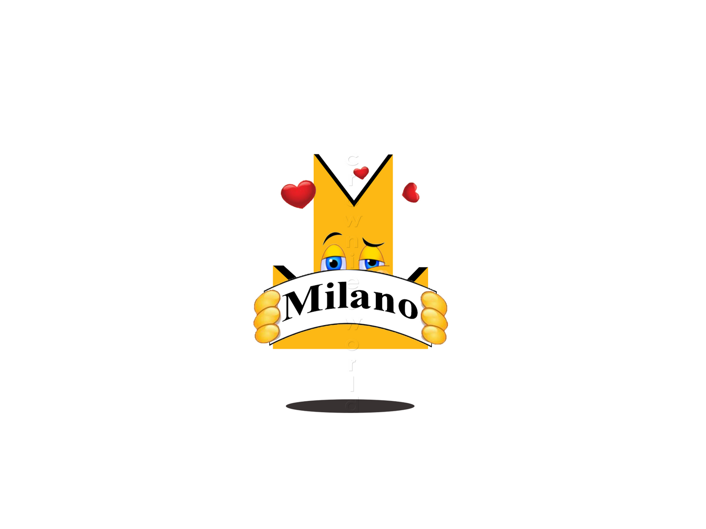 👑 Milano - Crown Emoji Lens