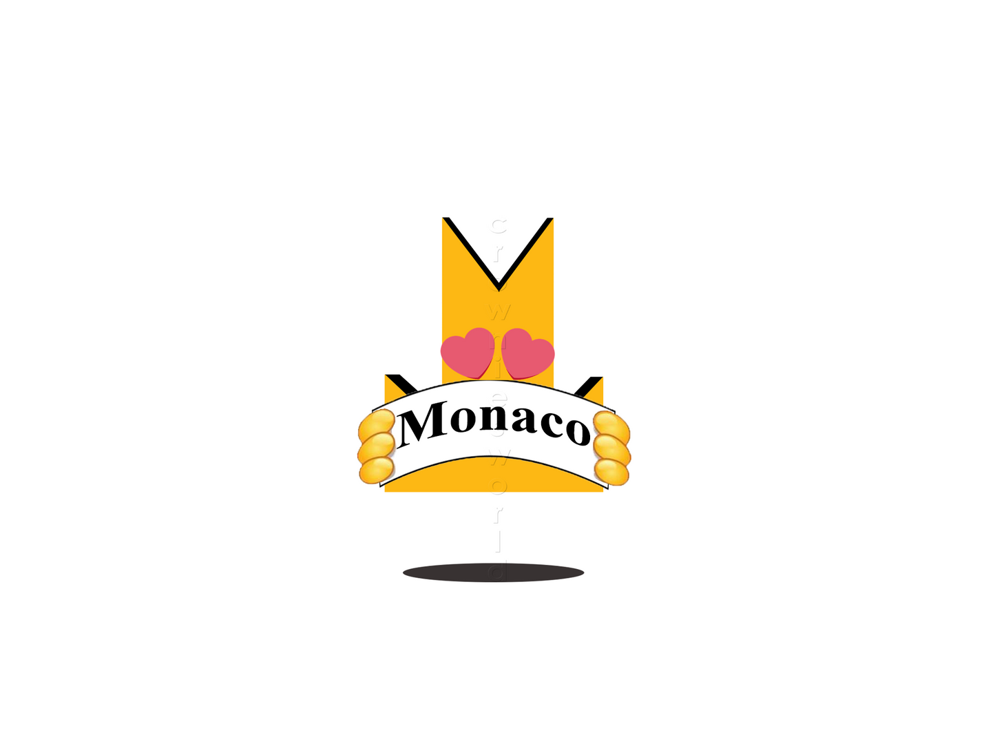 👑 Monaco - Crown Emoji Lens