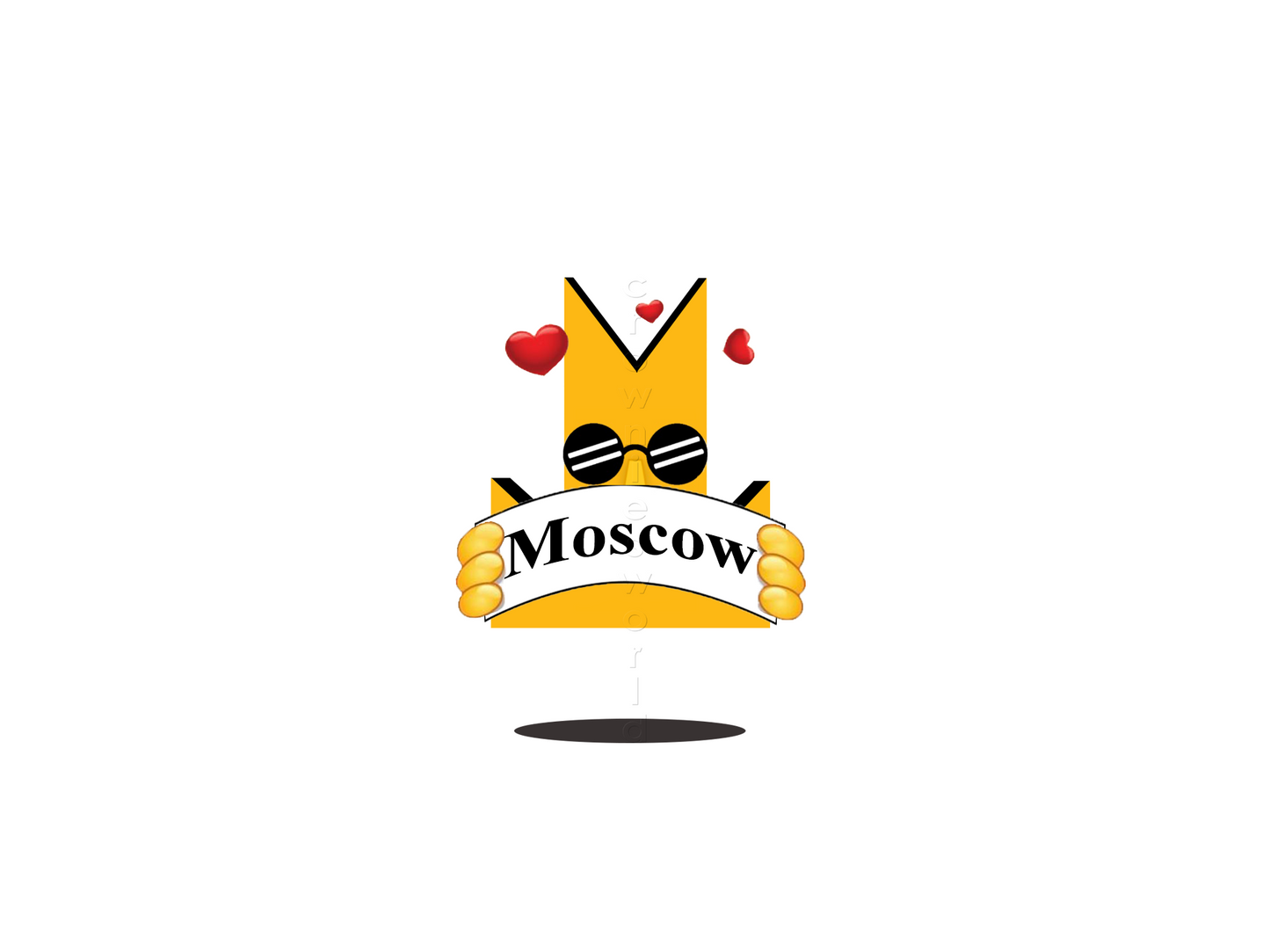 👑 Moscow - Crown Emoji Lens