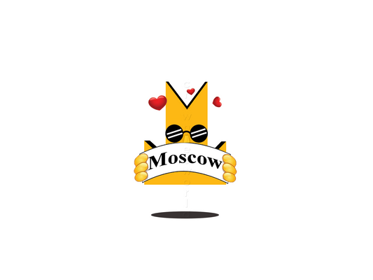 👑 Moscow - Crown Emoji Lens