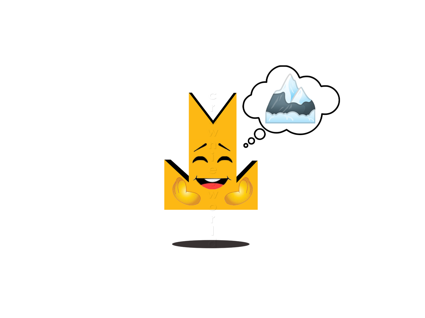 👑 Mountains - Crown Emoji Lens 🏔️