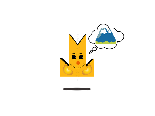 👑 Mountains 2 - Crown Emoji Lens 🗻