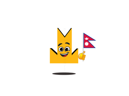 👑 Nepal Flag - Crown Emoji Lens 🇳🇵