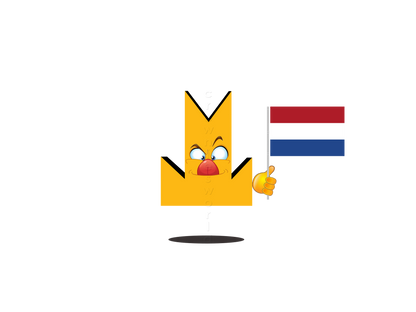 👑 Netherlands Flag - Crown Emoji Lens 🇳🇱