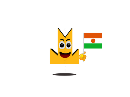 👑 Niger Flag - Crown Emoji Lens 🇳🇪