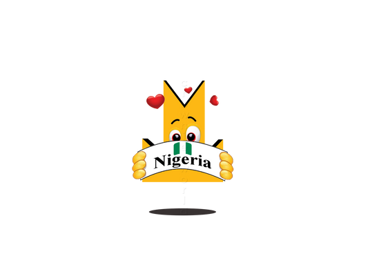 👑 Nigeria - Crown Emoji Lens