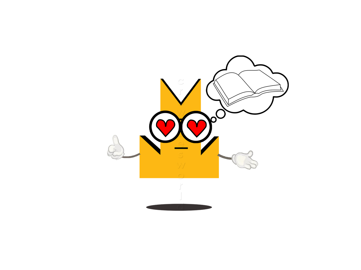 👑 Open Book 2 - Crown Emoji Lens 📖