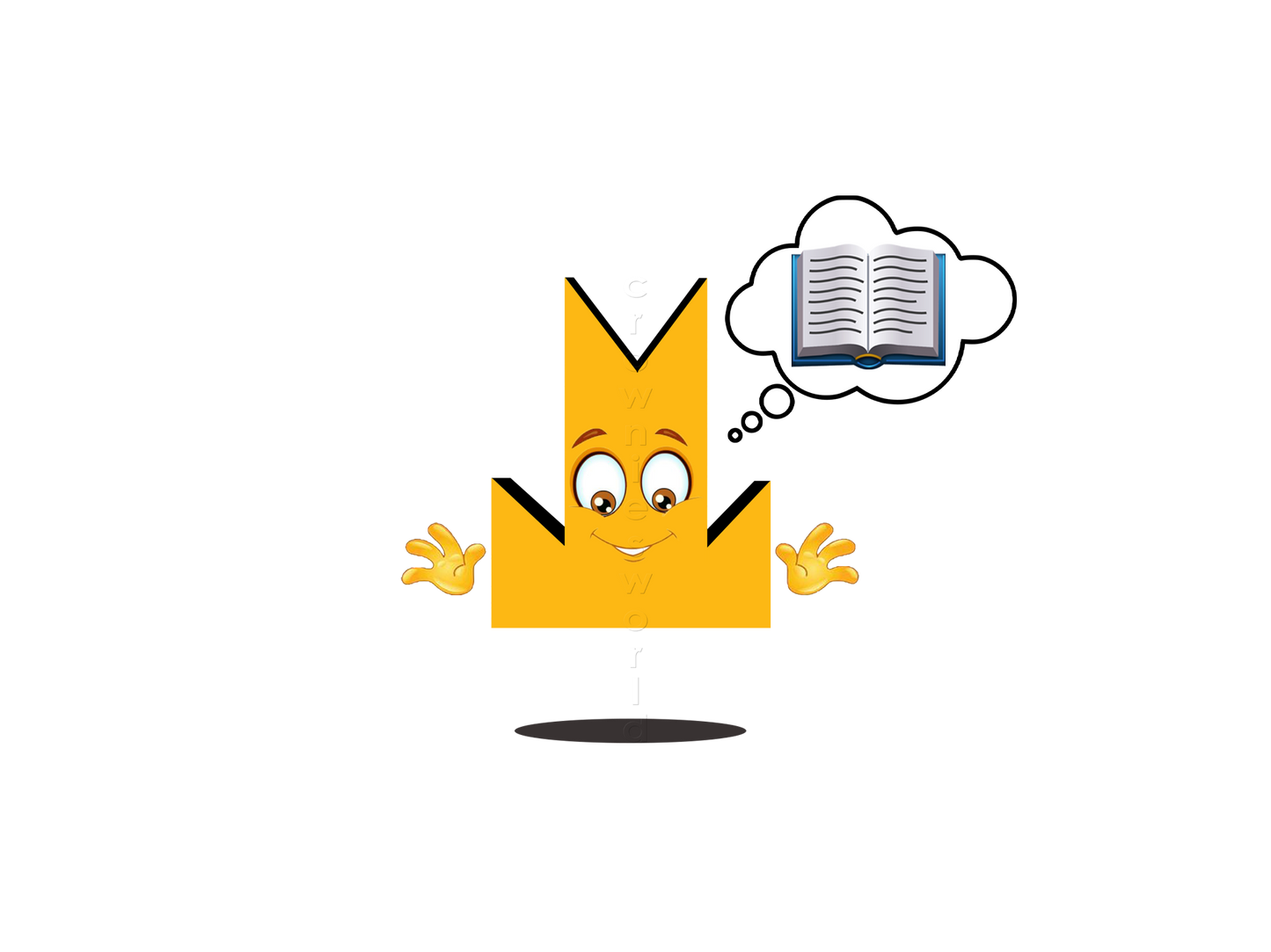 👑 Open Book - Crown Emoji Lens 📖