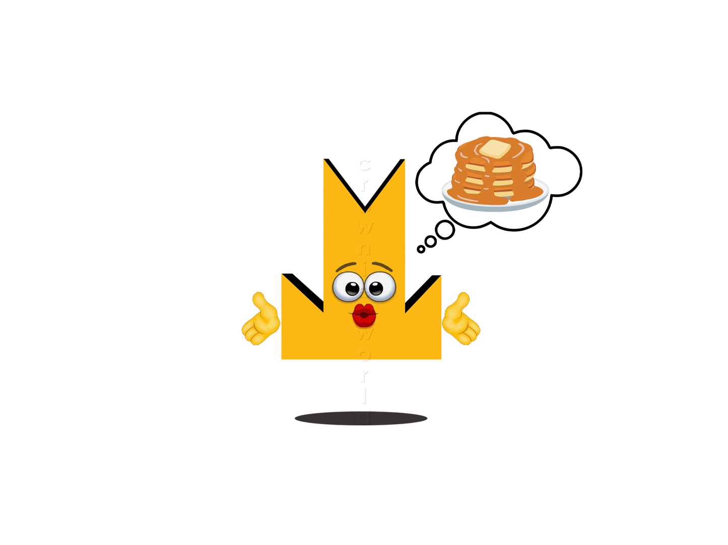 👑 Pancakes - Crown Emoji Lens 🥞