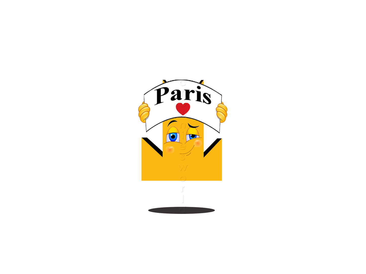 👑 Paris - Crown Emoji Lens