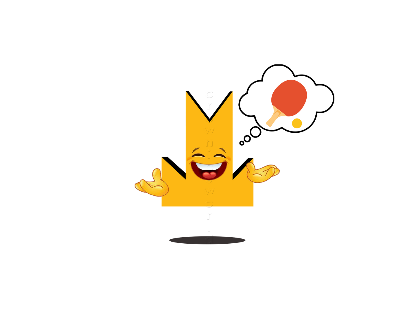 👑 Ping Pong - Crown Emoji Lens 🏓