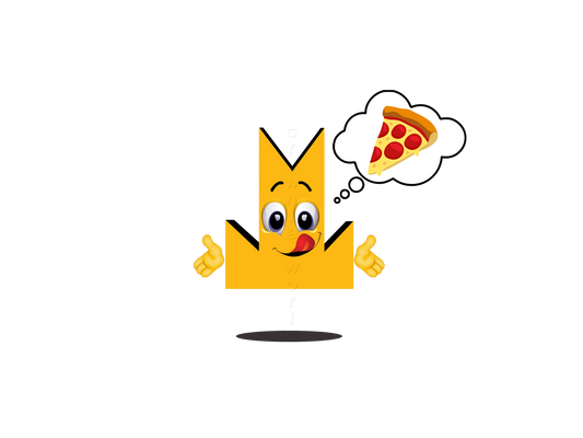 👑 Pizza - Crown Emoji Lens 🍕