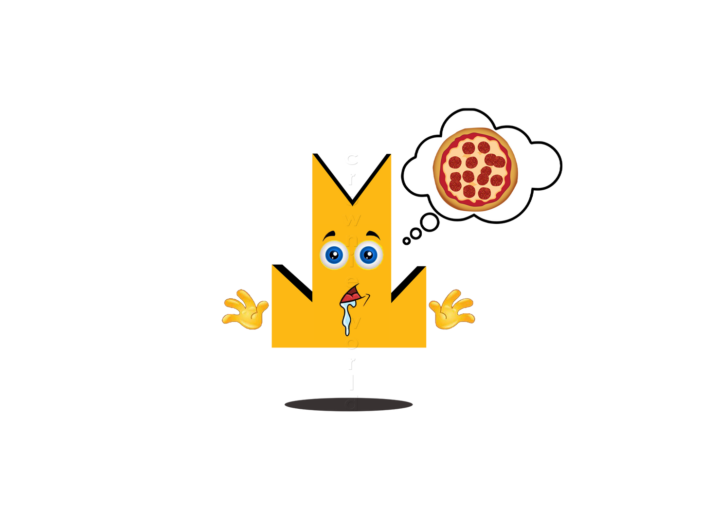 👑 Pizza 2 - Crown Emoji Lens 🍕