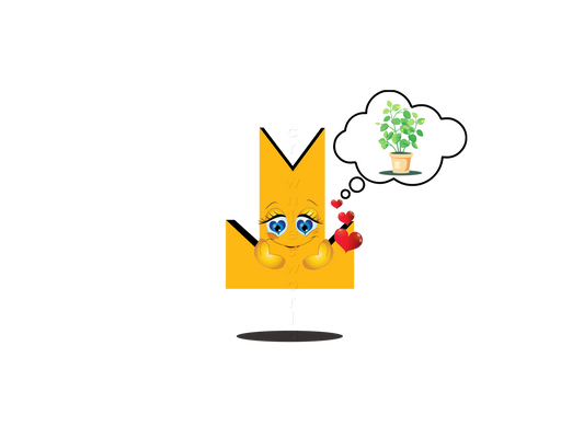 👑 Plant - Crown Emoji Lens 🌱