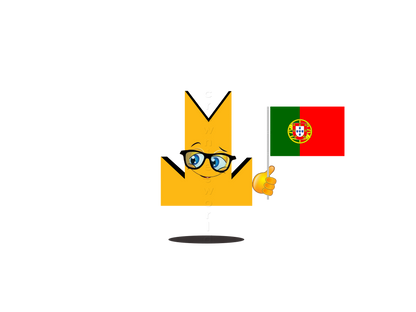 👑 Portugal Flag - Crown Emoji Lens 🇵🇹