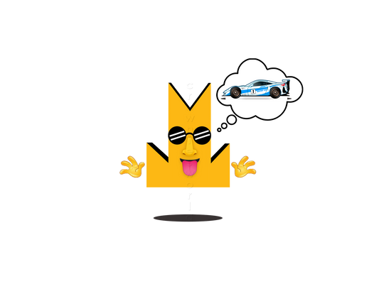 👑 Racing Car - Crown Emoji Lens 🏎️