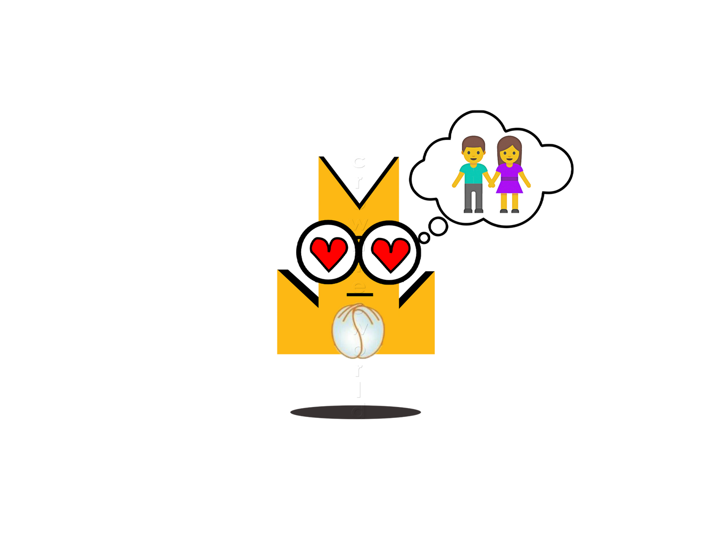 👑 Couple - Crown Emoji Lens 👫