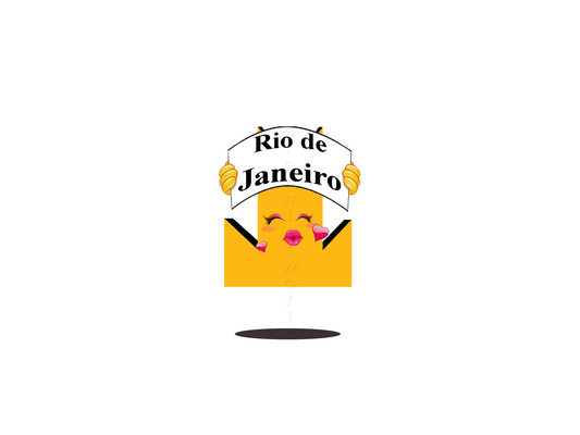 👑 Rio De Janeiro - Crown Emoji Lens