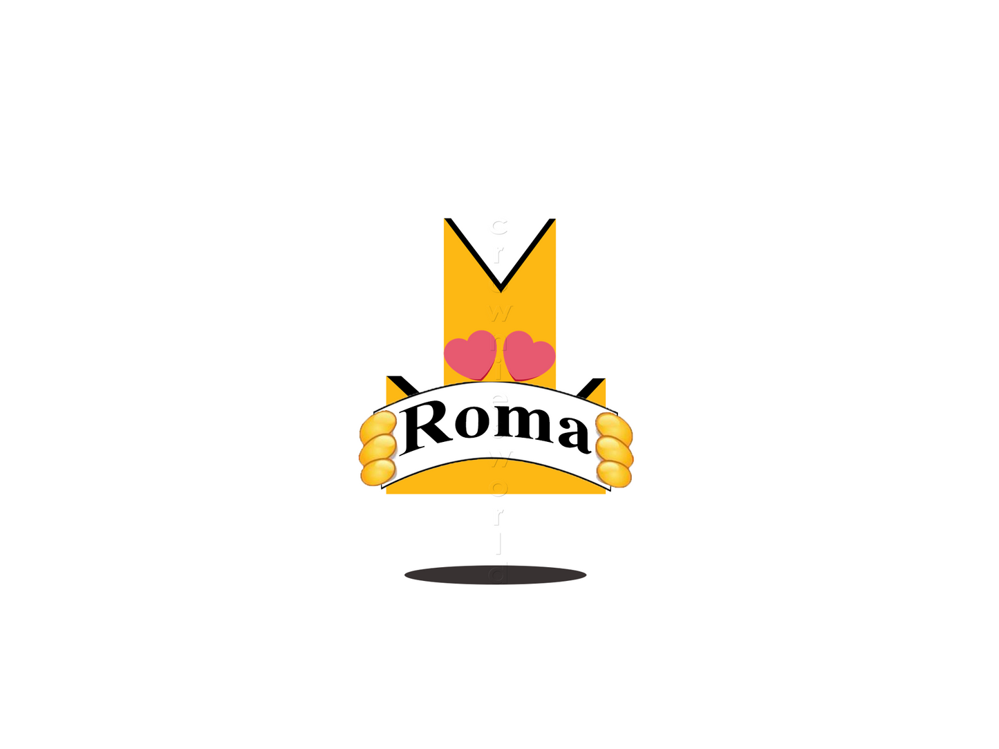 👑 Roma - Crown Emoji Lens