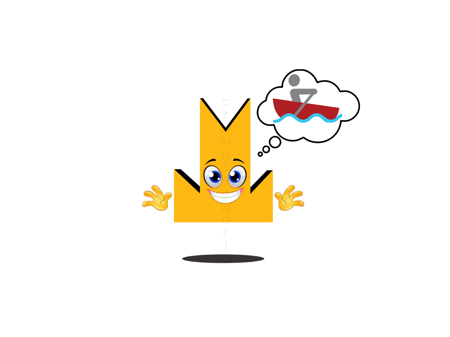 👑 Rowing - Crown Emoji Lens 🚣