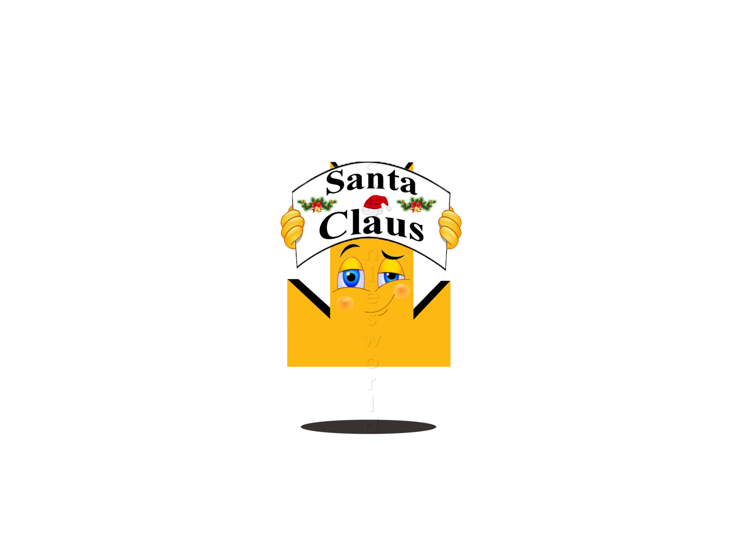 👑 Santa Claus - Crown Emoji Lens 🧑‍🎄