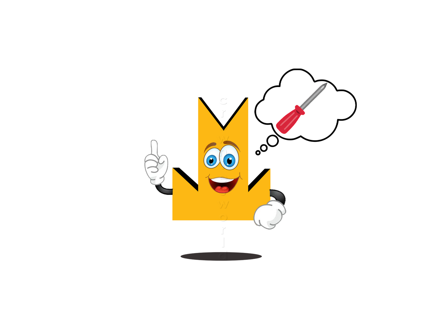 👑 Screwdriver - Crown Emoji Lens 🪛