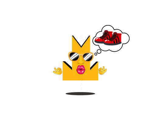 👑 Shoes 2 - Crown Emoji Lens 🥾