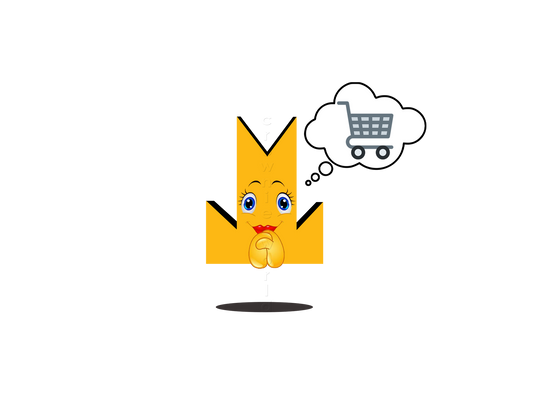 👑 Shopping - Crown Emoji Lens 🛒