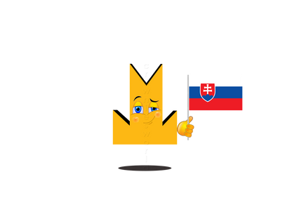 👑 Slovakia Flag - Crown Emoji Lens 🇸🇰