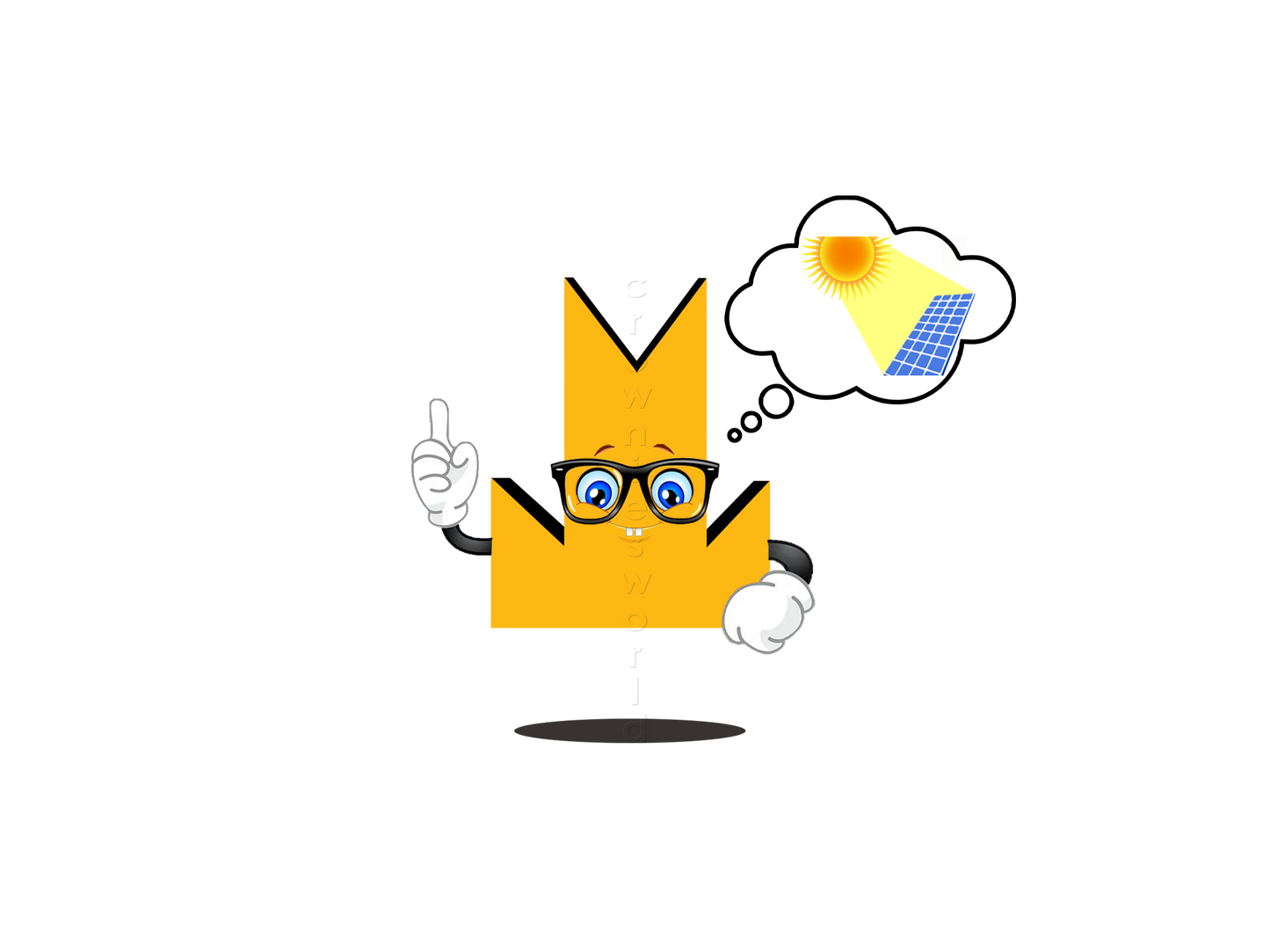 👑 Solar Energy - Crown Emoji Lens ☀️