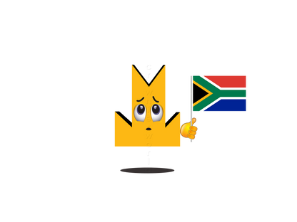 👑 South Africa Flag - Crown Emoji Lens 🇿🇦