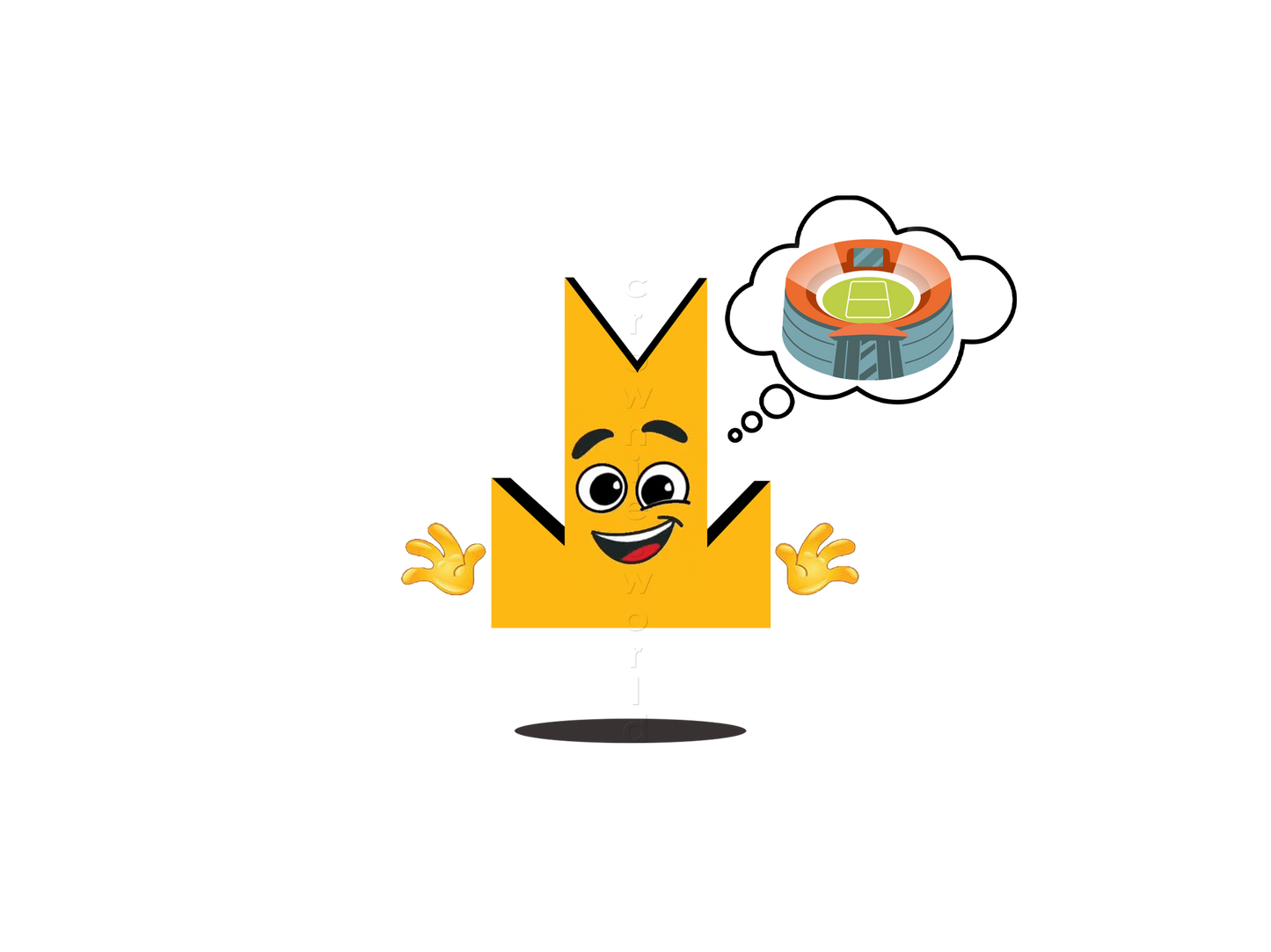 👑 Stadium - Crown Emoji Lens 🏟️