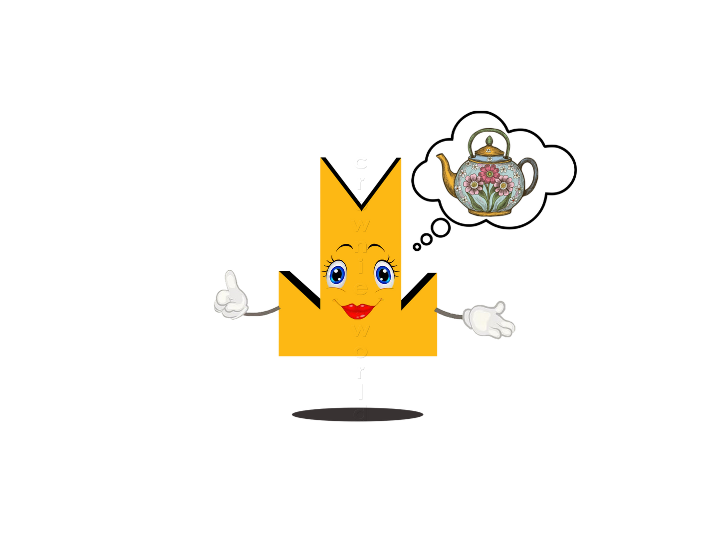 👑 Teapot - Crown Emoji Lens 🫖