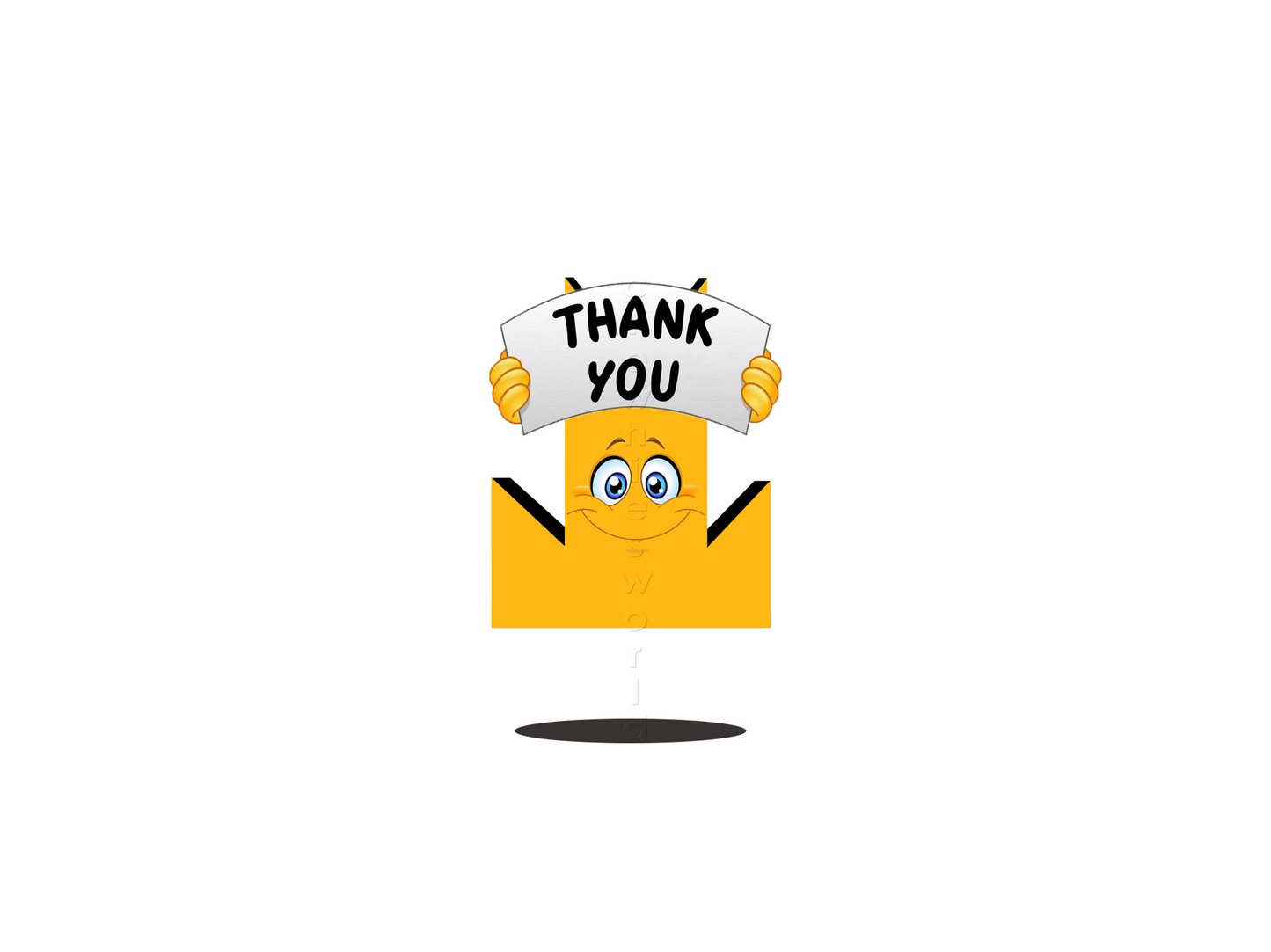 👑 Thank You - Crown Emoji Lens