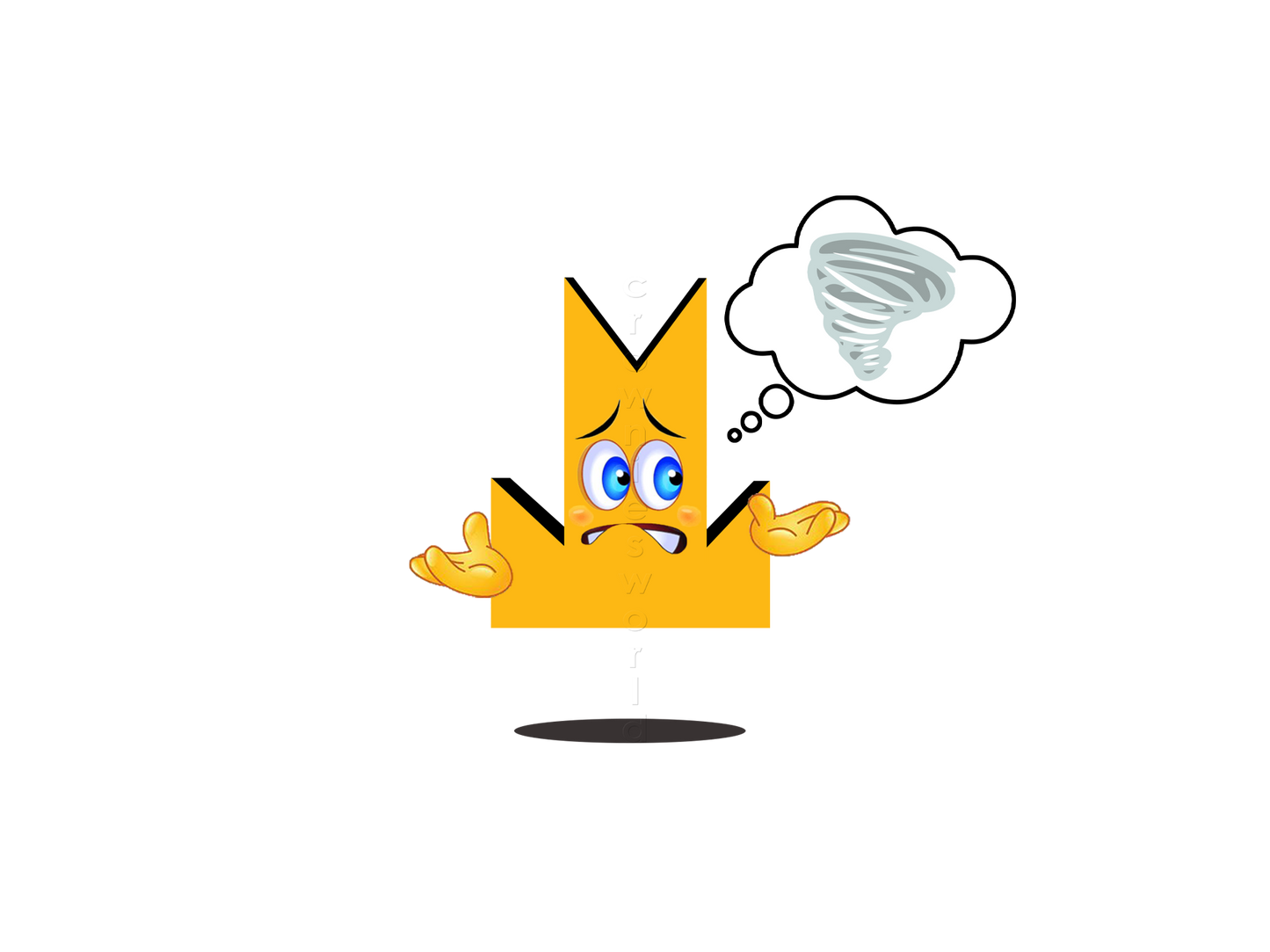 👑 Tornado - Crown Emoji Lens 🌪️