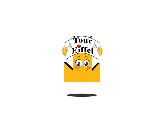 👑 Tour Eiffel - Crown Emoji Lens 🗼