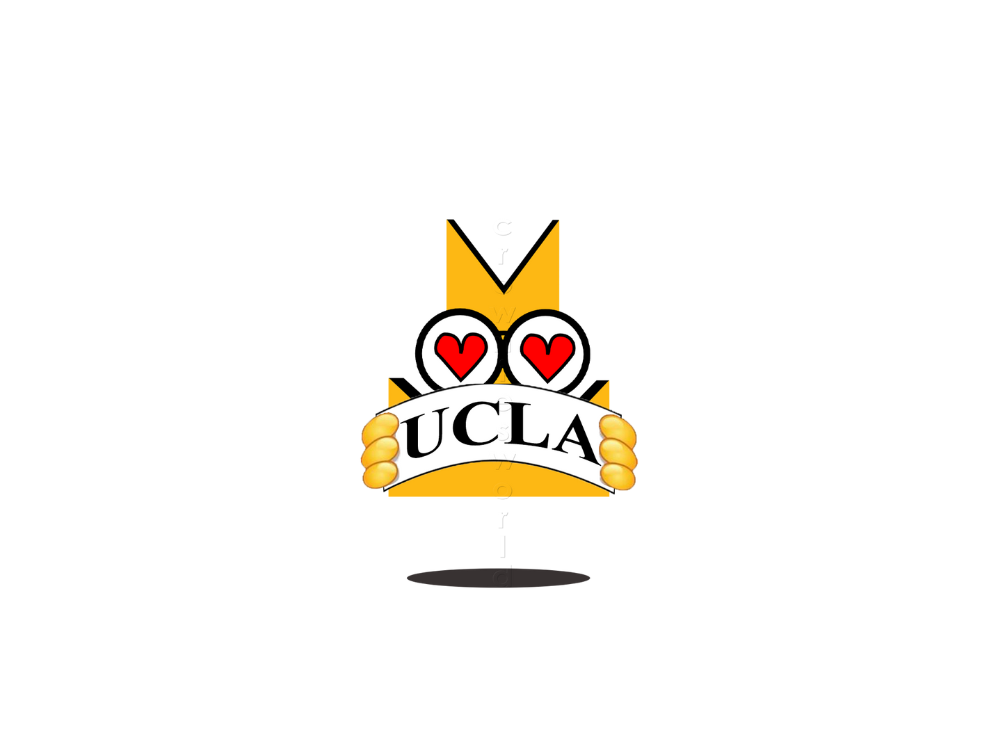 👑 UCLA - Crown Emoji Lens 🎓