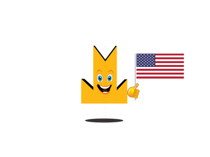 👑 USA Flag - Crown Emoji Lens 🇺🇸