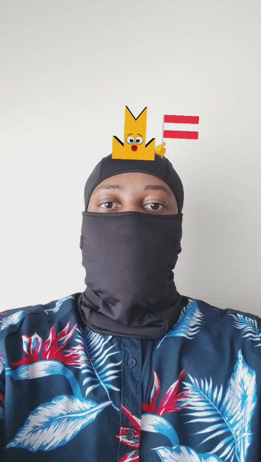 👑 Austria Flag - Crown Emoji Lens 🇦🇹