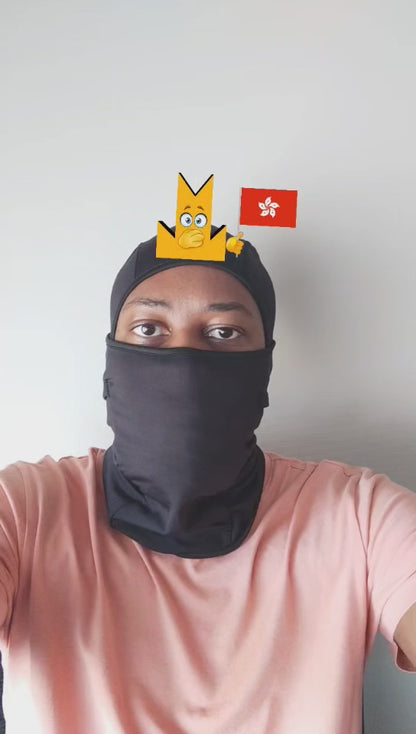 👑 Hong Kong Flag - Crown Emoji Lens 🇭🇰