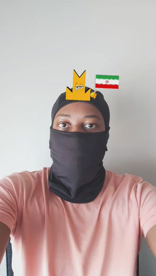 👑 Iran Flag - Crown Emoji Lens 🇮🇷