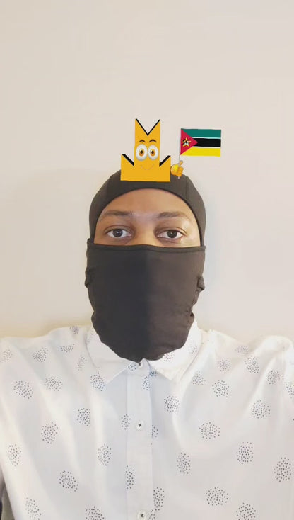 👑 Mozambique Flag - Crown Emoji Lens 🇲🇿