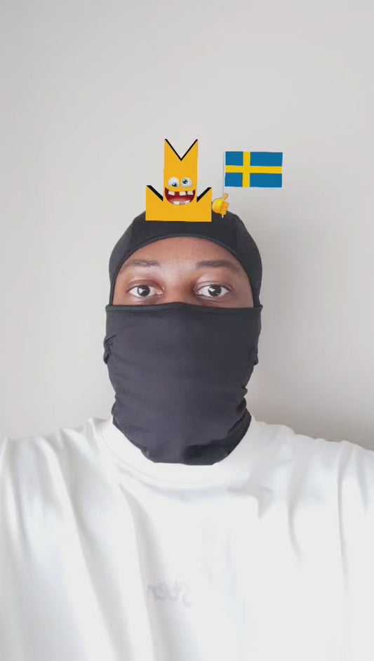 👑 Sweden Flag - Crown Emoji Lens 🇸🇪