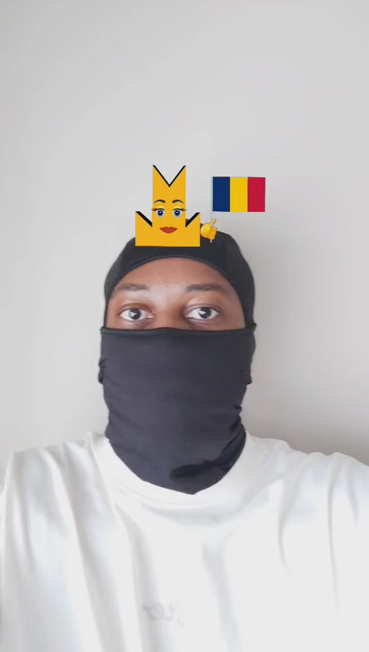 👑 Chad Flag - Crown Emoji Lens 🇹🇩