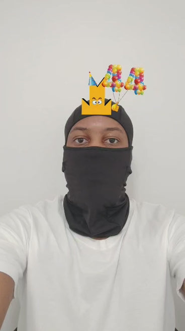 👑 44 Years Old - Crown Emoji Lens 🎉