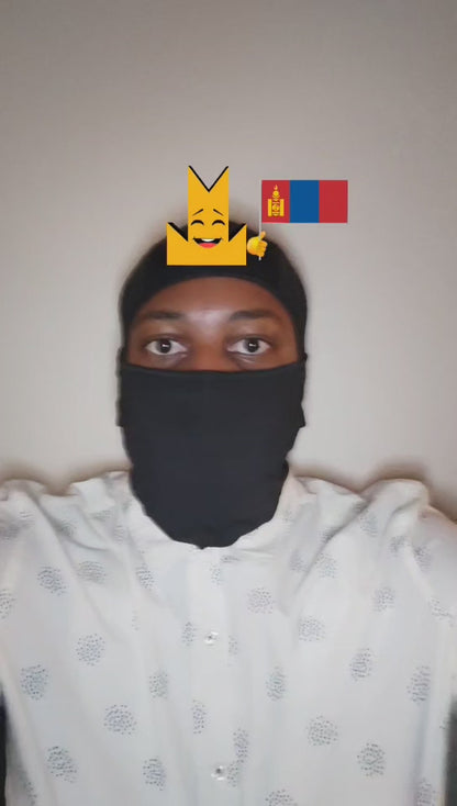 👑 Mongolia Flag - Crown Emoji Lens 🇲🇳