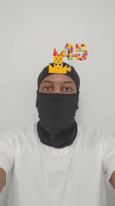 👑 45 Years Old - Crown Emoji Lens 🎉