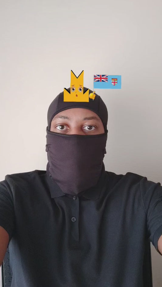 👑 Fiji Flag - Crown Emoji Lens 🇫🇯