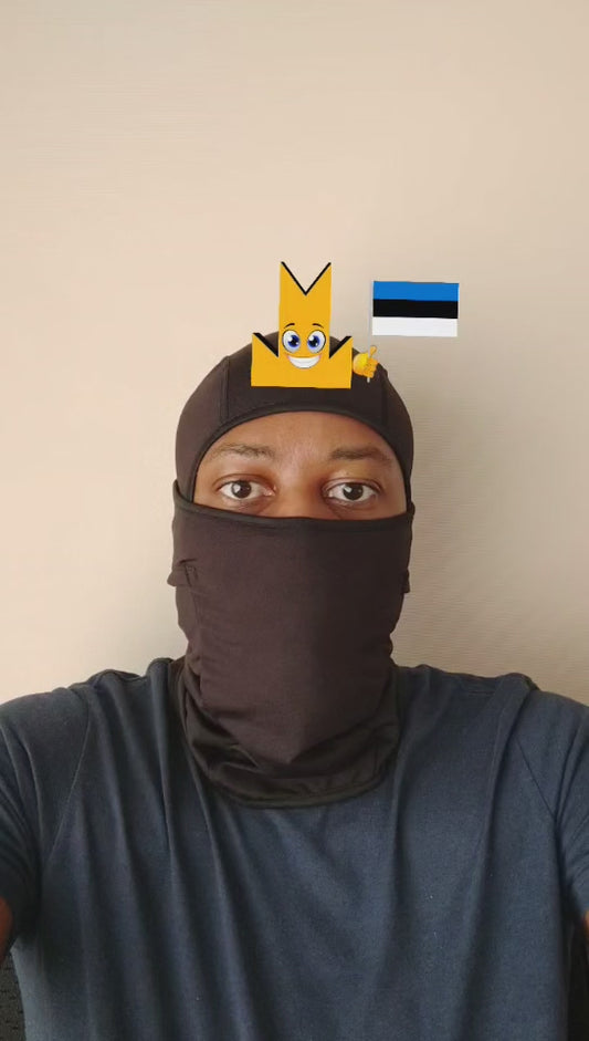 👑 Estonia Flag - Crown Emoji Lens 🇪🇪