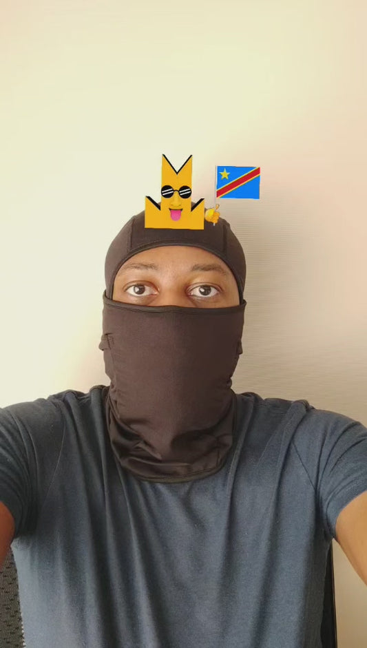 👑 DR Congo Flag - Crown Emoji Lens 🇨🇩